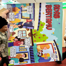 (SIAP KIRIM) POSTER EL-HANA - ADAB BERTAMU