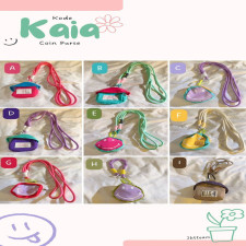 (SIAP KIRIM) KAIA COIN PURSE (( DOMPET KOIN )) TALI PANJANG KODE U