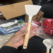 (SIAP KIRIM) SPATULA SILICON - WHITE