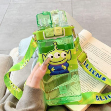 (SIAP KIRIM) KIDS TUMBLER TRITAN 2in1 - ALLIENS