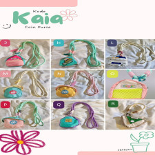 (SIAP KIRIM) KAIA COIN PURSE (( DOMPET KOIN )) TALI PENDEK KODE R