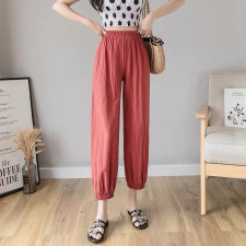 (SIAP KIRIM) CELANA JOGGER DEWASA SIZE L - PERSIMON