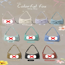 (SIAP KIRIM) SLING BAG COLOR FOX - LILAC
