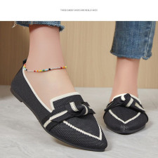 (SIAP KIRIM) FLATSHOES PITA BLACK SIZE 37