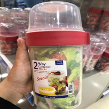 (SIAP KIRIM) 2WAY CONTAINER yang ini 760+310ml 
