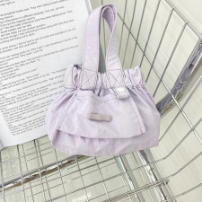 (SIAP KIRIM) DUMPLING BAG COLORFOX - LILAC