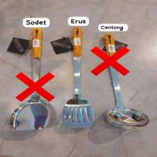 (SIAP KIRIM) SPATULA STAINLESS  - ERUS