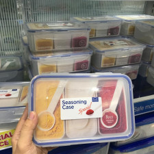 (SIAP KIRIM) SEASONING CASE alias TEMPAT BUMBU 3 SEKAT