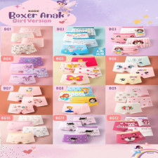 (SIAP KIRIM) BOXER ANAK GIRL KODE BG1 SIZE M