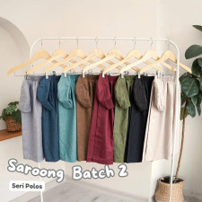 (SIAP KIRIM) SAROONG FOR KIDS BATCH 2 POLOS 10T MAROON