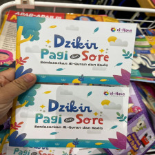 (SIAP KIRIM) BUKU DZIKIR PAGI SORE