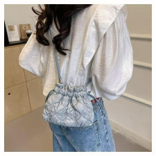 (SIAP KIRIM) CLOUD DUMPLING SLING BAG - CLAY