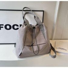 (SIAP KIRIM) TAS KANVAS SERUT - GREY