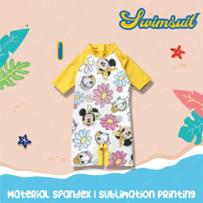 (SIAP KIRIM) KIDS SHORT SWIMSUIT  KODE I SIZE S