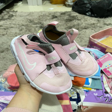 (SIAP KIRIM) NIKE FLEX RUNNER JUNIOR-soft pink size 26