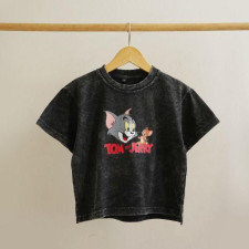(SIAP KIRIM) WASHING T-SHIRT KIDS - SIZE L