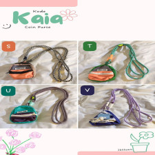 (SIAP KIRIM) KAIA COIN PURSE (( DOMPET KOIN )) TALI PENDEK KODE V